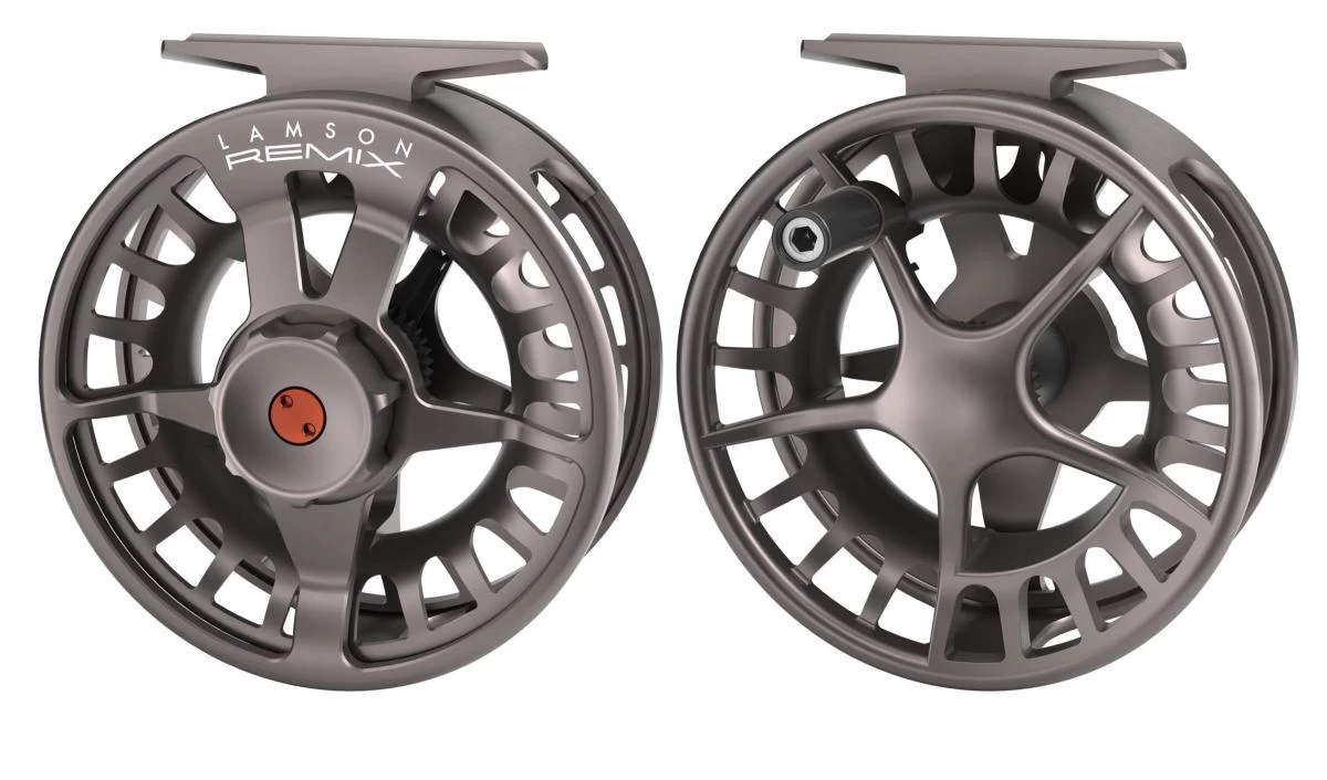 Waterworks Lamson Remix Smoke Fly Reel 4 Waterworks Lamson Remix Smoke Fly Reel - Afbeelding 2