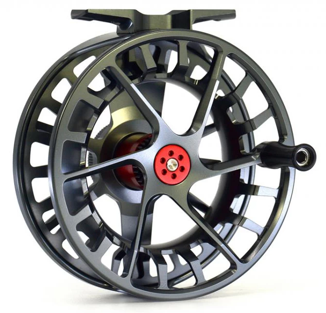 Waterworks Lamson Speedster Dark Smoke Fly Reel 3 Waterworks Lamson Speedster Dark Smoke Fly Reel