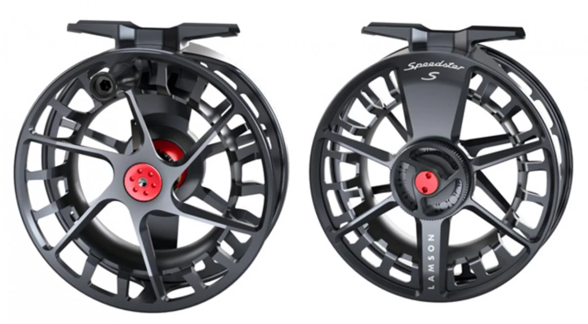 Waterworks Lamson Speedster HD Dark Smoke Fly Reel 3 Waterworks Lamson Speedster HD Dark Smoke Fly Reel