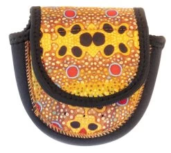 Wingo Outdoors Reel Case Brown Trout Small