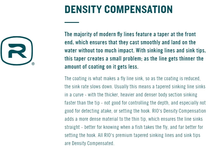 RIO Outbound Short Shooting Head Sinking Type 3 DC Fly Line 7 RIO Outbound Short Shooting Head Sinking Type 3 DC Fly Line - Afbeelding 5