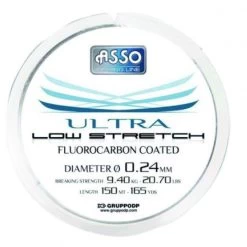 Asso Ultra Fluorocarbon Coated Nylon 50 M Spool