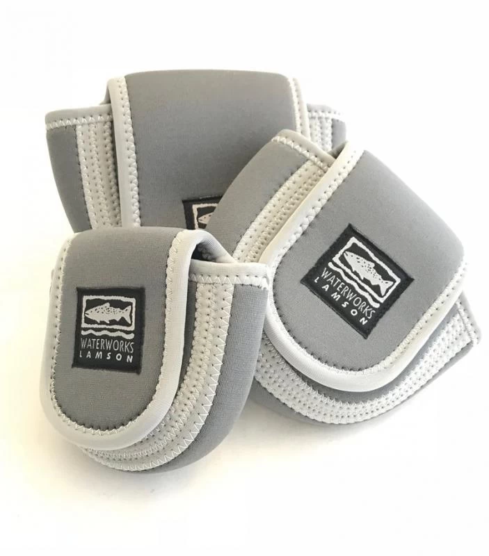 Waterworks Lamson Neoprene Reel Case Gray 3 Waterworks Lamson Neoprene Reel Case Gray