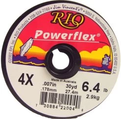 Rio Powerflex 8X Tippet 0.076 Mm 27.5 M Spool