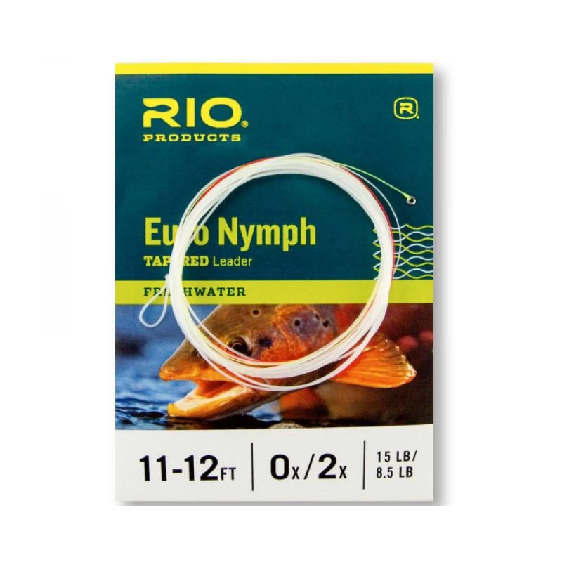 RIO Euro Nymph Tapered Leader 3 RIO Euro Nymph Tapered Leader