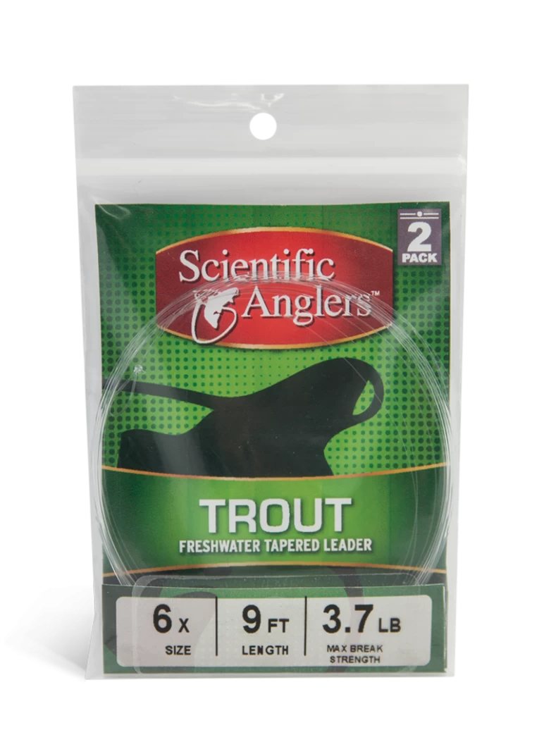 Scientific Anglers Trout Leader 2-Pack 3 Scientific Anglers Trout Leader 2-Pack